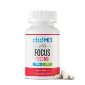 Broad Spectrum CBD Focus Capsules