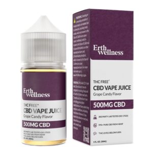 CBD Vape Juice Grape Candy Flavor