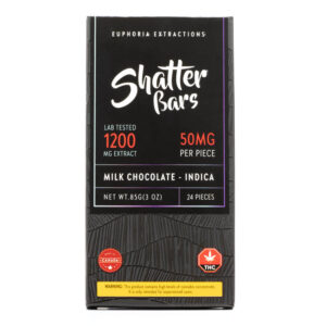 Indica Milk Chocolate Shatter Bar