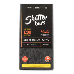 Sativa Milk Chocolate Shatter Bar