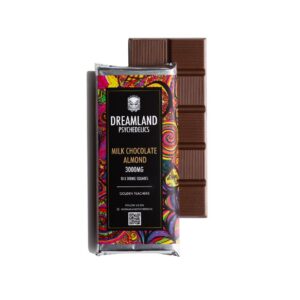 Milk Almond Chocolate Bar 3000mg