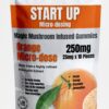 Magic Mushroom Startup Orange Microdose Gummies 250mg