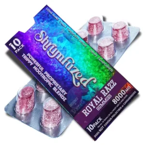 Shrumfuzed Nootropic Trippy Psychedelic Mushroom Gummies 10pc
